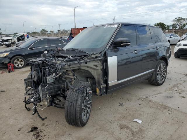 SALGV2SE2LA592674 - 2020 LAND ROVER RANGE ROVE AUTOBIOGRAPHY BLACK photo 1