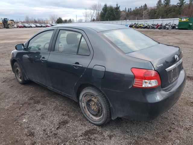 JTDBT4K39B1411537 - 2011 TOYOTA YARIS GRAY photo 2