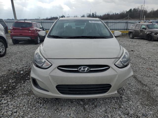 KMHCT4AE3FU925620 - 2015 HYUNDAI ACCENT GLS BEIGE photo 5