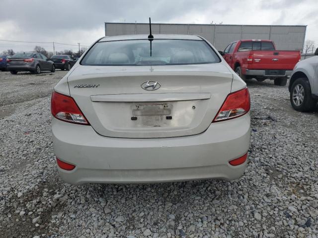 KMHCT4AE3FU925620 - 2015 HYUNDAI ACCENT GLS BEIGE photo 6