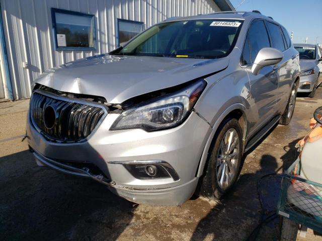 LRBFX2SA1JD005207 - 2018 BUICK ENVISION ESSENCE SILVER photo 1