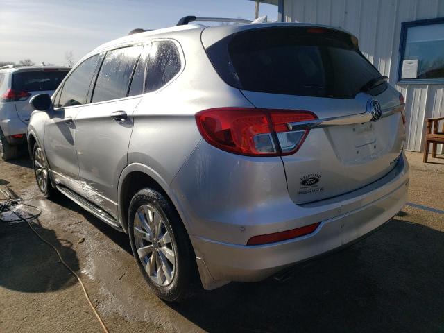 LRBFX2SA1JD005207 - 2018 BUICK ENVISION ESSENCE SILVER photo 2