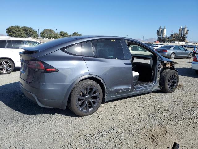 7SAXCAE57NF343626 - 2022 TESLA MODEL X CHARCOAL photo 3
