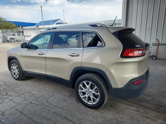 1C4PJLCB0EW205736 - 2014 JEEP CHEROKEE LATITUDE TAN photo 2