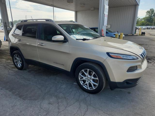 1C4PJLCB0EW205736 - 2014 JEEP CHEROKEE LATITUDE TAN photo 4