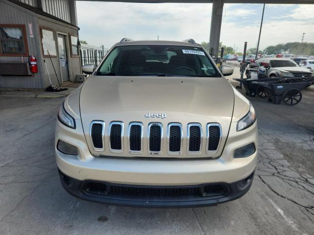 1C4PJLCB0EW205736 - 2014 JEEP CHEROKEE LATITUDE TAN photo 5