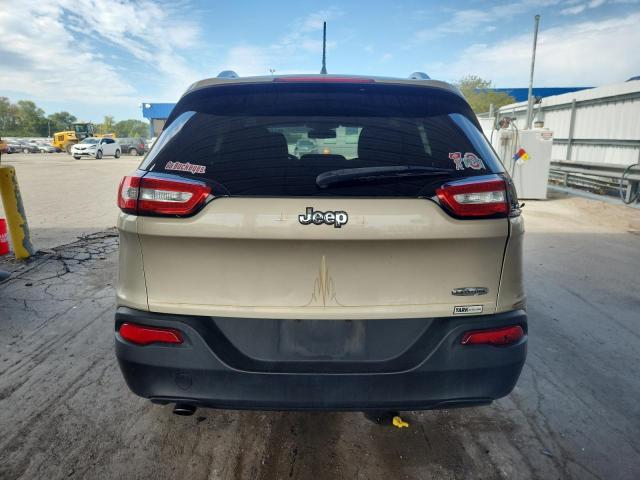 1C4PJLCB0EW205736 - 2014 JEEP CHEROKEE LATITUDE TAN photo 6