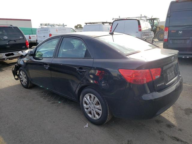 KNAFU4A22D5714059 - 2013 KIA FORTE EX BLACK photo 2