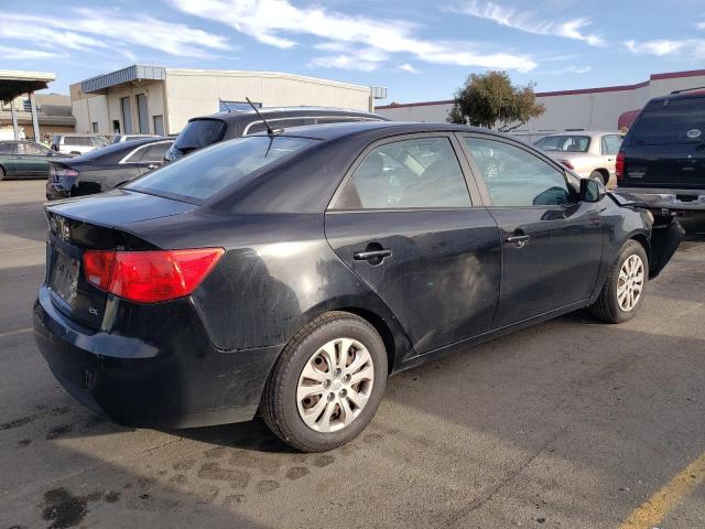 KNAFU4A22D5714059 - 2013 KIA FORTE EX BLACK photo 3