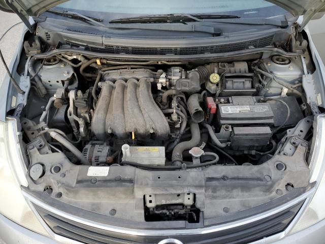 3N1BC1CP9CK277311 - 2012 NISSAN VERSA S GRAY photo 11