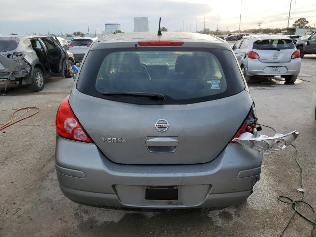 3N1BC1CP9CK277311 - 2012 NISSAN VERSA S GRAY photo 6