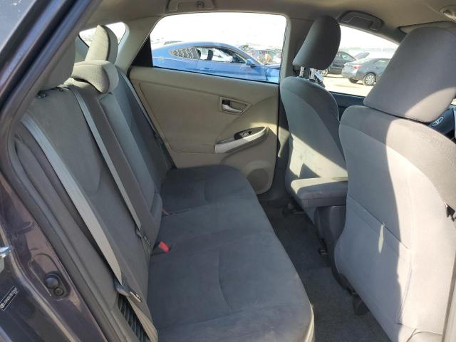 JTDKN3DU7B0320640 - 2011 TOYOTA PRIUS GRAY photo 10