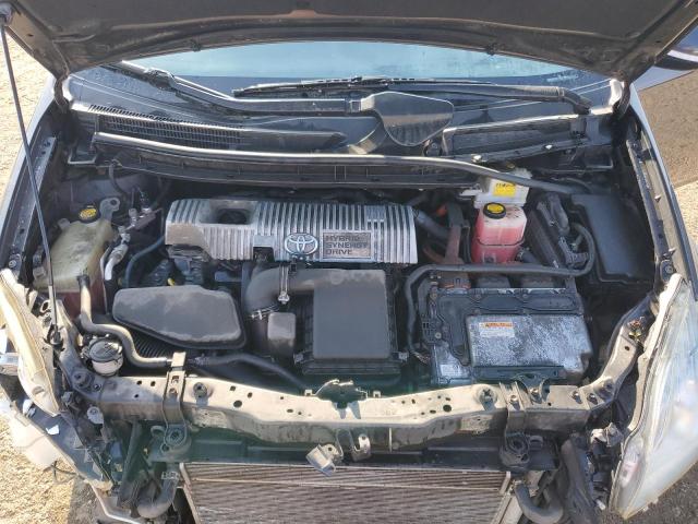 JTDKN3DU7B0320640 - 2011 TOYOTA PRIUS GRAY photo 11