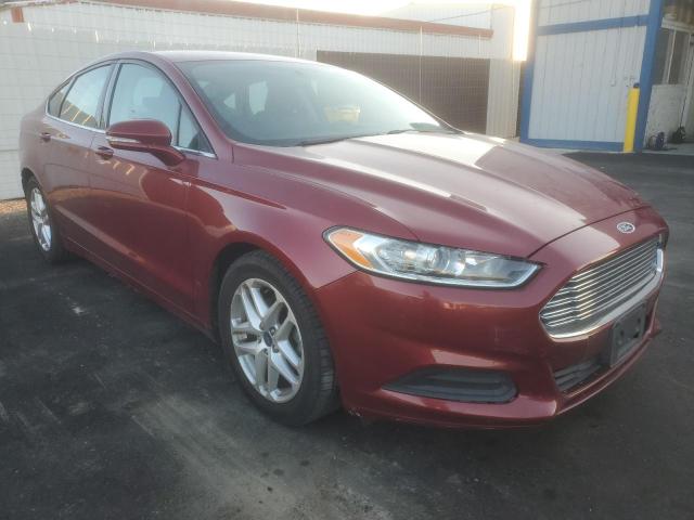 3FA6P0H75GR122960 - 2016 FORD FUSION SE RED photo 4