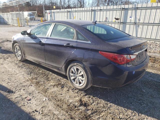 5NPEB4AC7BH167588 - 2011 HYUNDAI SONATA GLS BLUE photo 2