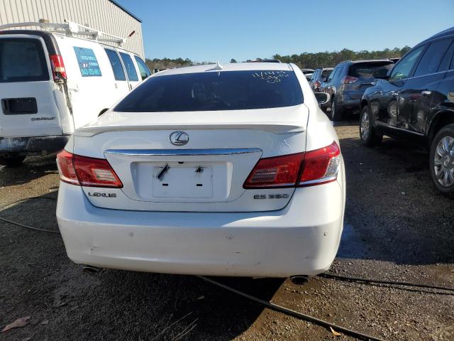 JTHBK1EG1A2394921 - 2010 LEXUS ES 350 WHITE photo 6