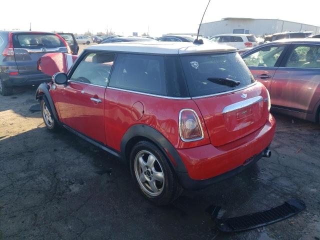 WMWMF3C5XATZ23673 - 2010 MINI COOPER RED photo 2