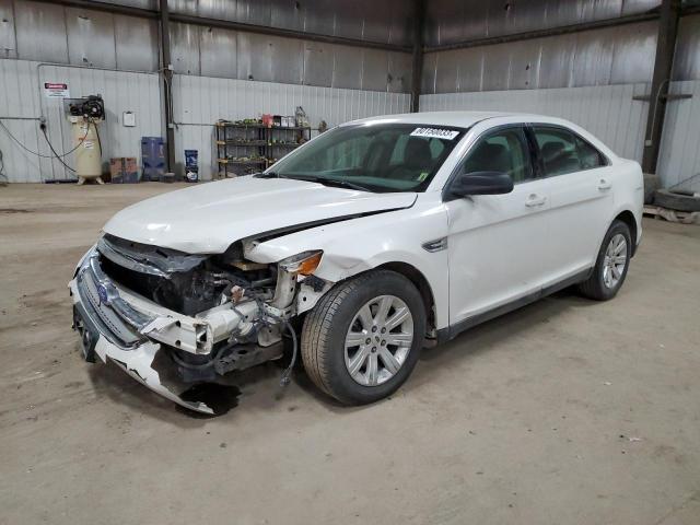 1FAHP2DW6BG167925 - 2011 FORD TAURUS SE WHITE photo 1