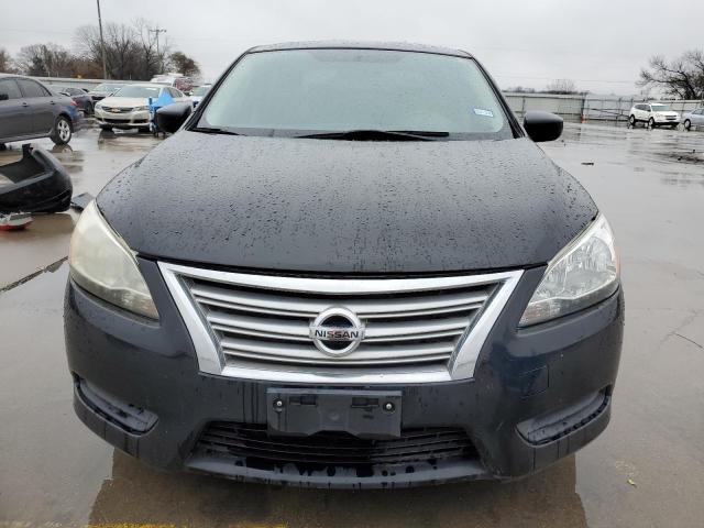 3N1AB7AP3FL670501 - 2015 NISSAN SENTRA S BLACK photo 5