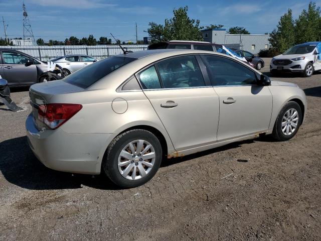 1G1PA5SH6B7259588 - 2011 CHEVROLET CRUZE LS GRAY photo 3