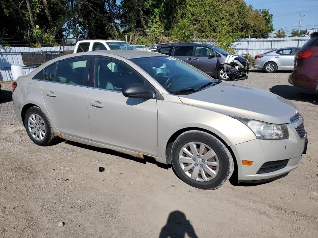 1G1PA5SH6B7259588 - 2011 CHEVROLET CRUZE LS GRAY photo 4