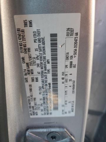 1FMCU9GX1EUD79448 - 2014 FORD ESCAPE SE SILVER photo 14