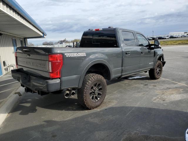 1FT8W2BT5MED80837 - 2021 FORD F250 SUPER DUTY GRAY photo 3