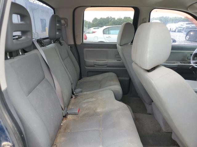 1D7HW48N55S310378 - 2005 DODGE DAKOTA QUAD SLT ლურჯი ფოტო 10