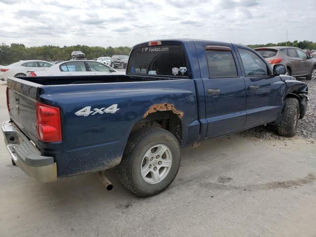 1D7HW48N55S310378 - 2005 DODGE DAKOTA QUAD SLT ლურჯი ფოტო 3
