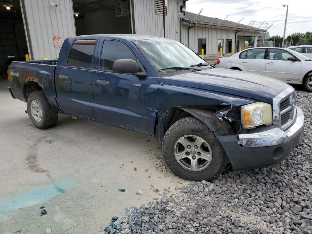 1D7HW48N55S310378 - 2005 DODGE DAKOTA QUAD SLT ლურჯი ფოტო 4