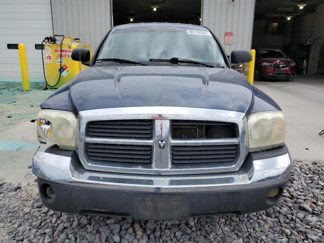 1D7HW48N55S310378 - 2005 DODGE DAKOTA QUAD SLT ლურჯი ფოტო 5
