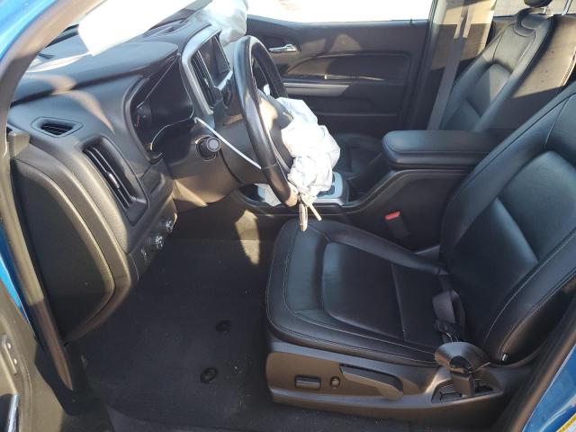 1GCGTCEN2N1233049 - 2022 CHEVROLET COLORADO LT BLUE photo 7