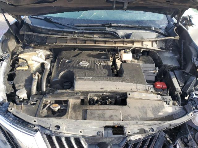 5N1AZ2MHXJN110835 - 2018 NISSAN MURANO S GRAY photo 12