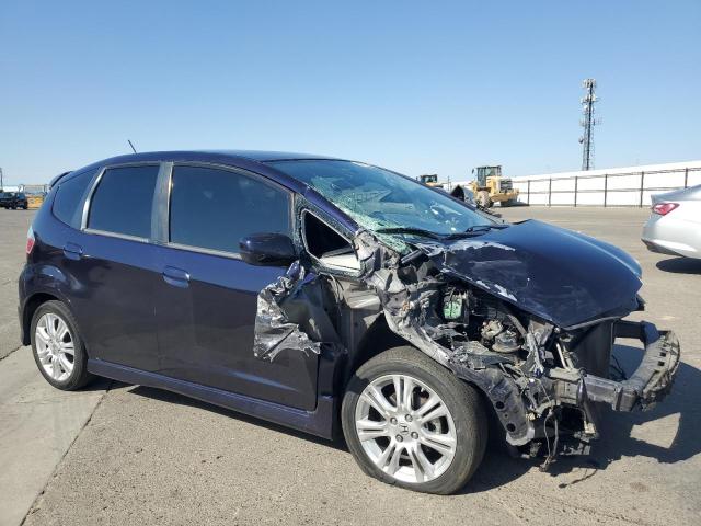 JHMGE88659S015858 - 2009 HONDA FIT SPORT 蓝色 照片 4