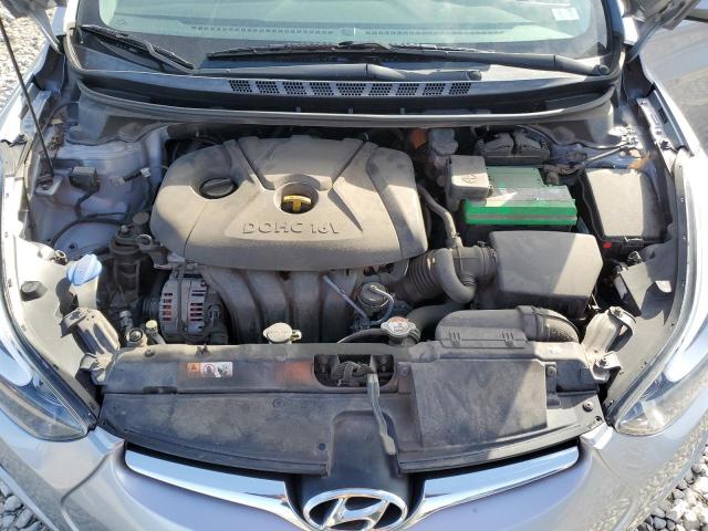 5NPDH4AE3FH619036 - 2015 HYUNDAI ELANTRA SE SILVER photo 11