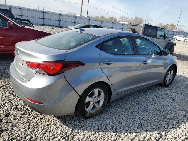 5NPDH4AE3FH619036 - 2015 HYUNDAI ELANTRA SE SILVER photo 3