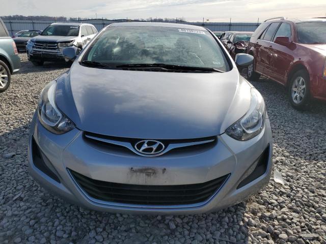 5NPDH4AE3FH619036 - 2015 HYUNDAI ELANTRA SE SILVER photo 5