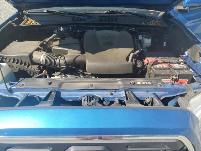 5TFAZ5CN0JX058391 - 2018 TOYOTA TACOMA DOUBLE CAB BLUE photo 11