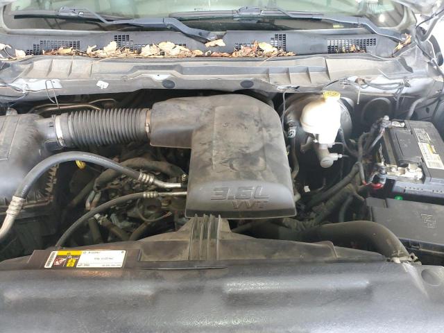 1C6RR7LG3GS142878 - 2016 RAM 1500 SLT SILVER photo 11