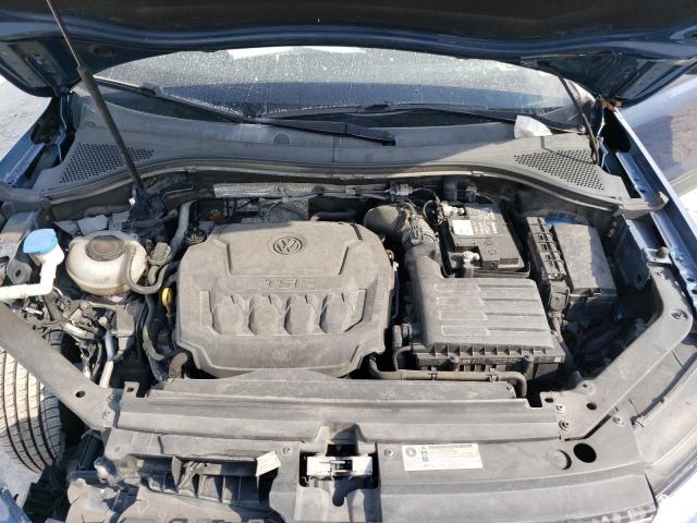 3VV1B7AX3LM100843 - 2020 VOLKSWAGEN TIGUAN S BLUE photo 12