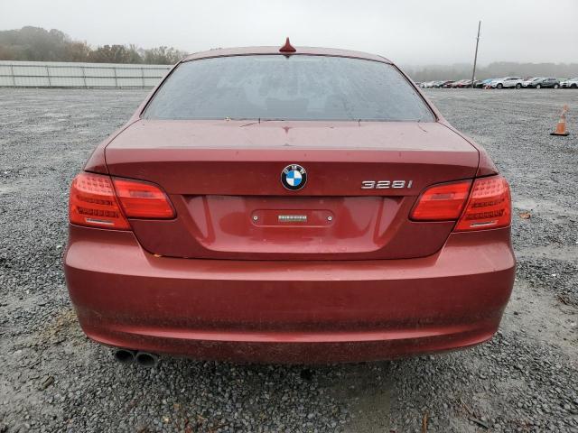 WBAKF3C58BE442608 - 2011 BMW 328XI XI MAROON photo 6