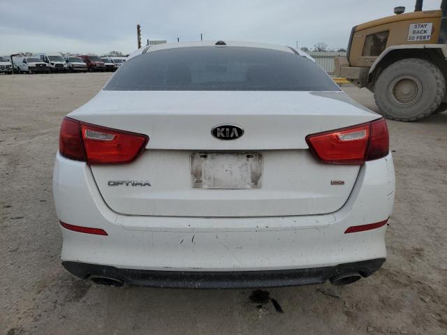 5XXGM4A74FG387200 - 2015 KIA OPTIMA LX WHITE photo 6