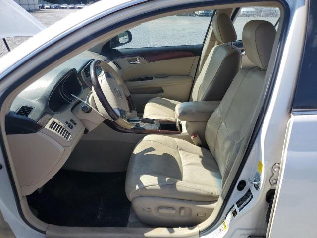 4T1BK3DB4BU396408 - 2011 TOYOTA AVALON BASE Սպիտակ լուսանկար 7