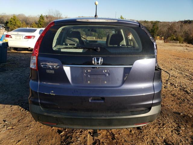 2HKRM3H37EH557784 - 2014 HONDA CR-V LX BLUE photo 6