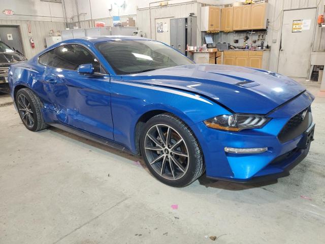 1FA6P8TH7K5106138 - 2019 FORD MUSTANG BLUE photo 4