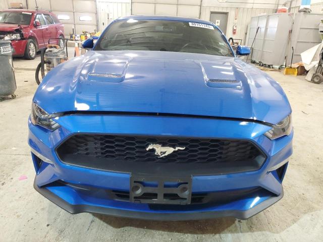 1FA6P8TH7K5106138 - 2019 FORD MUSTANG BLUE photo 5