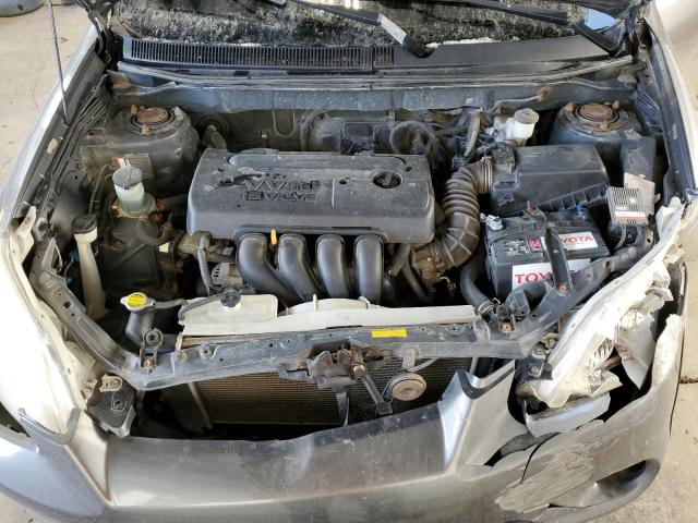 2T1KR32E86C560727 - 2006 TOYOTA COROLLA MA XR GRAY photo 11