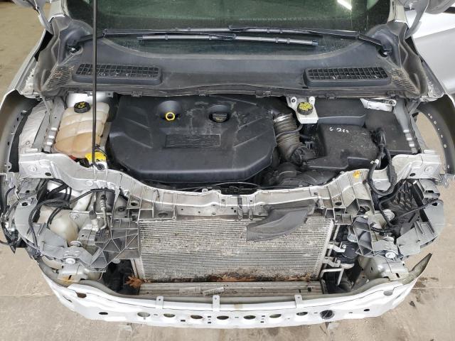 1FMCU9J93GUC11694 - 2016 FORD ESCAPE TITANIUM SILVER photo 11