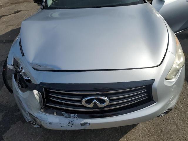 JN8CS1MU1DM141043 - 2013 INFINITI FX37 SILVER photo 12