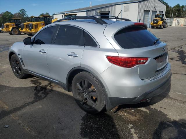 JN8CS1MU1DM141043 - 2013 INFINITI FX37 SILVER photo 2